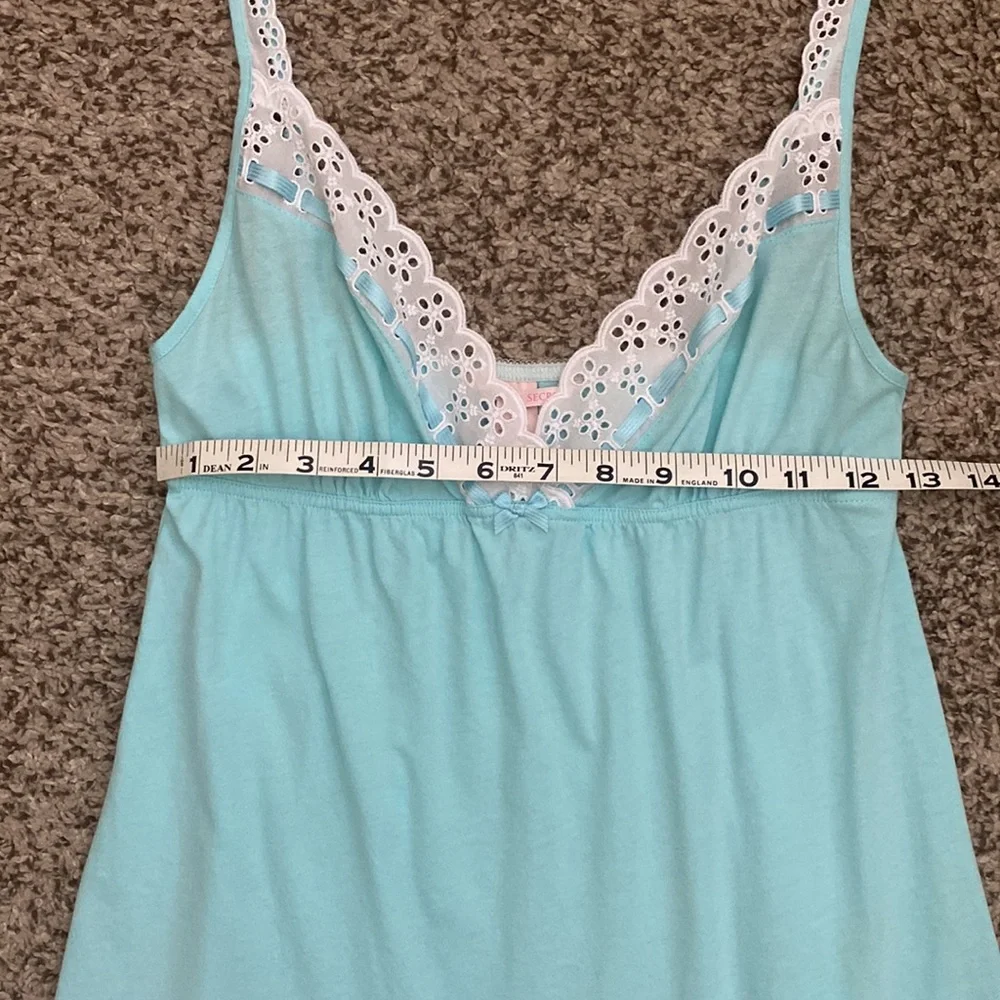 NWOT Victoria’s Secret Eyelet Lace Cotton Slip - Picture 10 of 13